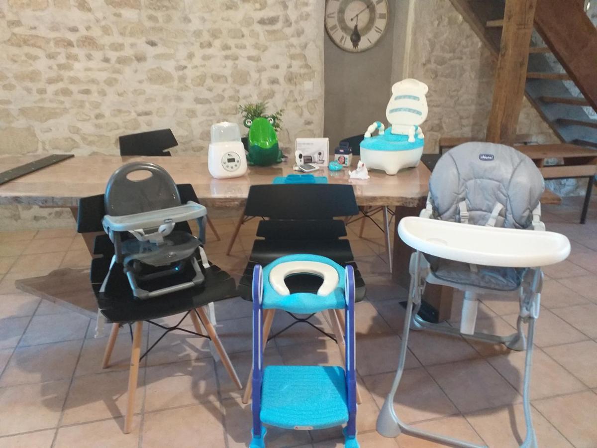 Luçay-le-Mâle La Berrycurienne Proche Du Zoo De Beauval Saint-Aignan Avec Sdb, Wc Et Spa Privatif Pour Chaque Chambre מראה חיצוני תמונה
